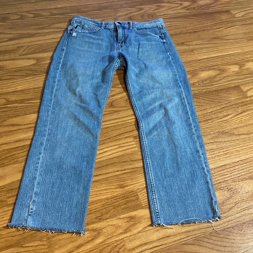 Helmut Lang Relaxed Tapered Blue Women Jeans